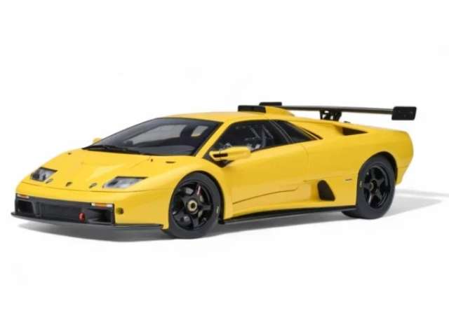 Lamborghini Diablo GT-R, superfly yellow 1:18 AutoArt Model