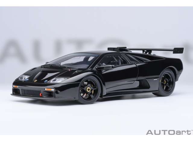 Lamborghini Diablo GT-R, deep black 1:18 AutoArt Model