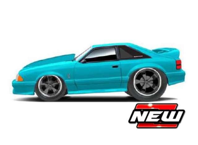 Pre-Order – 1993 Ford Mustang SVT Cobra, blue 1:64 Maisto Model (mai15526-15603) – ETA. July/August 2026
