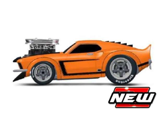 Pre-Order – 1969 Ford Mustang GT, orange 1:64 Maisto Model (mai15526-15606) – ETA. July/August 2026