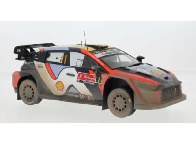 Pre-Order – 2025 Hyundai i20 N Rally1, #1 T.Neuville/M.Wydaeghe Rally Portugal, various 1:18 IXO Models Model (ixo18rmc251) – ETA. July/August 2026