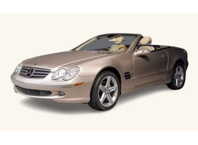 Pre-Order – 2003 Mercedes-Benz SL 500, travertine beige 1:18 Norev Model (nor183843) – ETA. September 2026