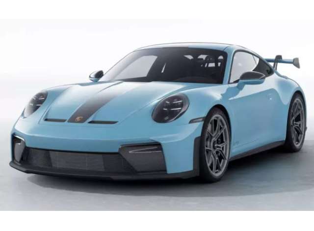 Pre-Order – 2025 Porsche 911 GT3 w/Weissach Pack, Gulf blue 1:18 Norev Model (nor187000) – ETA. September 2026