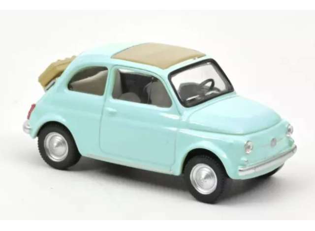 Pre-Order – 1965 Fiat 500F *Jet-car*, pastel blue 1:43 Norev Model (nor771206) – ETA. September 2026