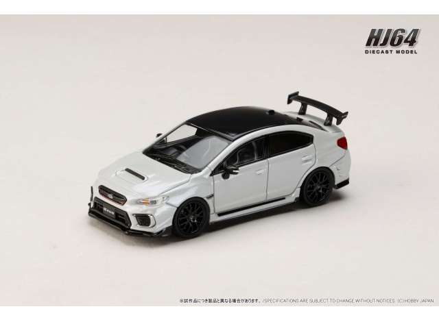 Pre-Order – Subaru S208 NBR Challenge Package, crystal white pearl 1:64 Hobby Japan Model (HJ644068W) – ETA. July/August 2026