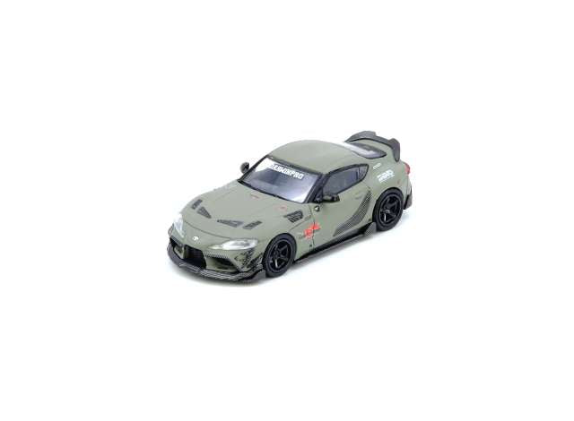Pre-Order – Toyota Supra A90 DARWIN PRO, matt green 1:64 Inno Models Model (IN64-A90DP-MATGR) – ETA. July/August 2026