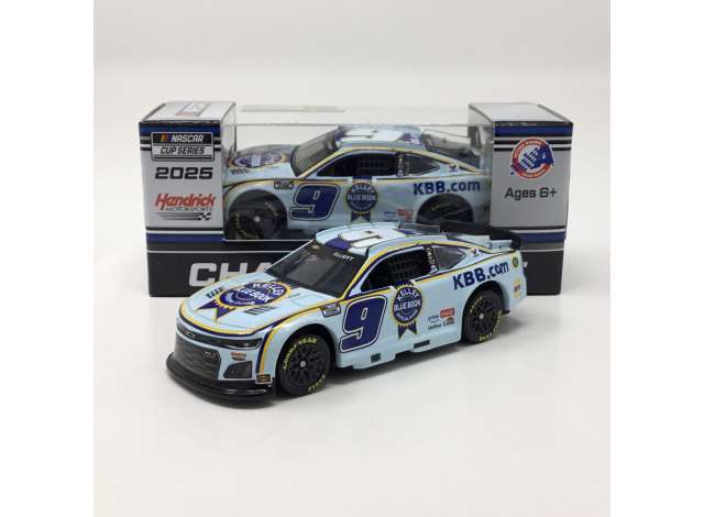 2025 Chevrolet #9 Chase Elliott *Kelley Blue Book*, blue 1:64 Action Racing Collectibles Model