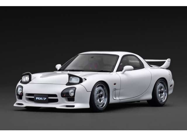 Pre-Order – Mazda RX-7 Mazda Speed A-spec (FD3S), white 1:18 Ignition Model (IG3942) – ETA. October/November 2026
