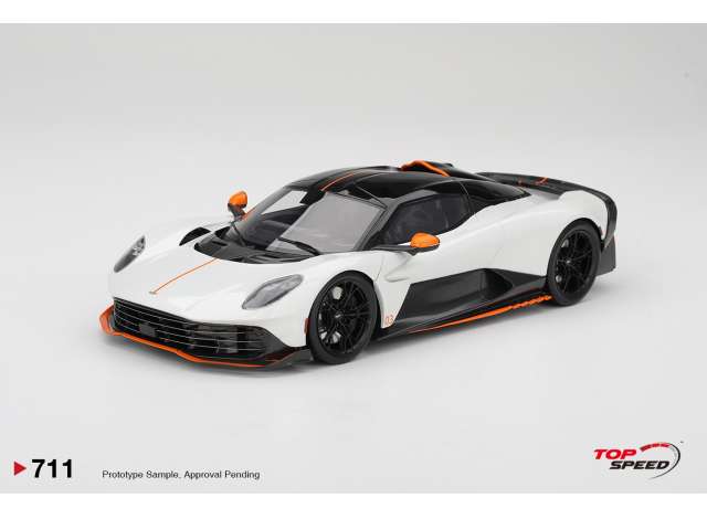 Pre-Order – 2025 Aston Martin Valhalla Lunar, white 1:18 Top Speed Model (TS0711) – ETA. September 2026