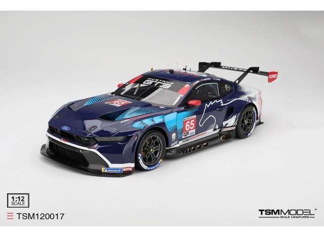 Pre-Order – 2025 Ford Mustang GT3 #65 Ford Multimatic Motorsports Daytona 24 hrs Class Winner, various 1:12 TrueScale Model (TSM120017) – ETA. September 2026