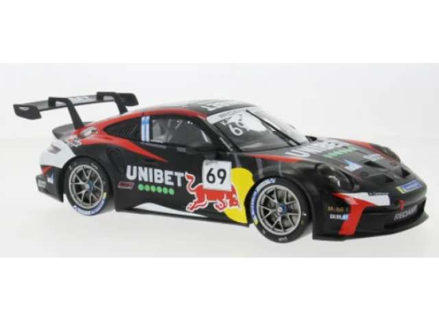 Pre-Order – 2024 Porsche 911 GT3 Cup #69 K.Rovenpera, Porsche Cup Zolder, various 1:18 IXO Models Model (ixo18rmc226) – ETA. July/August 2026