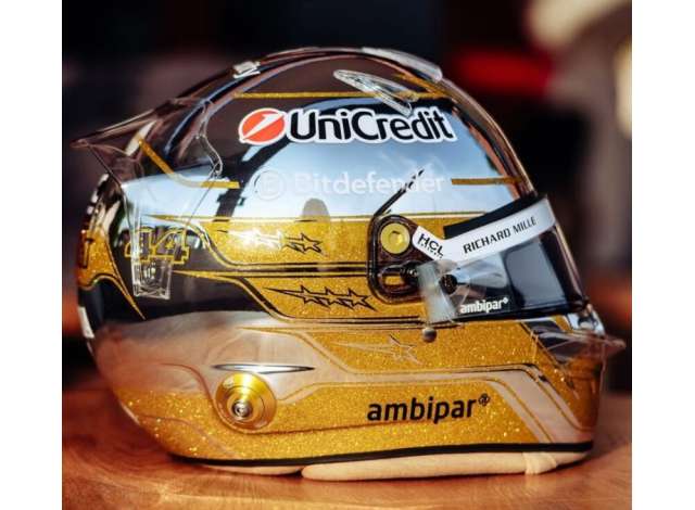 Pre-Order – Helmet Lewis Hamilton Scuderia Ferrari HP Abu Dhabi GP 2025 1:5 Look Smart Model (LSHEL029) – ETA. July/August 2026