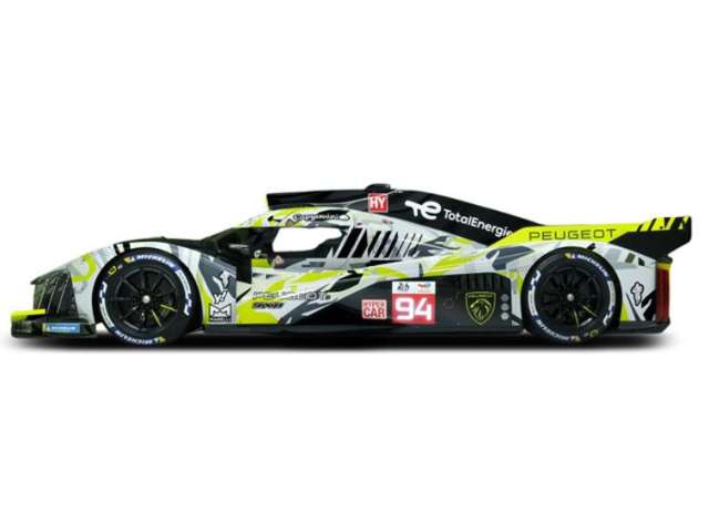 Pre-Order – 2025 Peugeot 9X8 #94 Grey DuvalJakobsen Vandoorn Le Mans, various 1:18 Solido Model (soli1812502) – ETA. October 2026