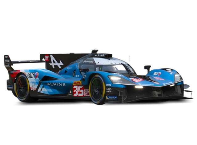 Pre-Order – 2025 Alpine Racing A424 LMDh Blue Mil. Habsb. Ch. #35 Le Mans, blue 1:18 Solido Model (soli1815002) – ETA. October 2026