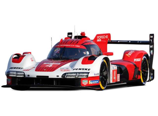 Pre-Order – 2025 Porsche 963 LMDh Red Nasr, Tandy, Wehrlein #4 , white/red 1:18 Solido Model (soli1815103) – ETA. September 2026