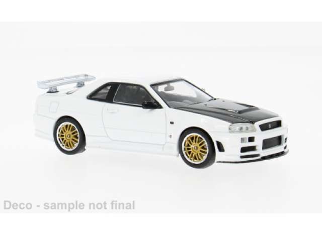 Pre-Order – 2002 Nissan Skyline GT-R (R34, white 1:43 IXO Models Model (ixoCLC633) – ETA. July/August 2026