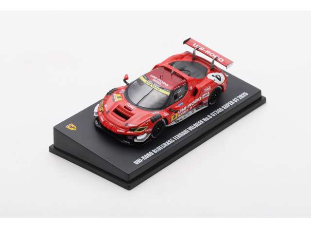 Pre-Order – 2025 Uni-Robo Bluegrass Ferrari Velorex GT300 Super GT #6 Y.Katayama/R.Merhi Muntan, red 1:64 Look Smart Model (LS64G25006) – ETA. July/August 2026