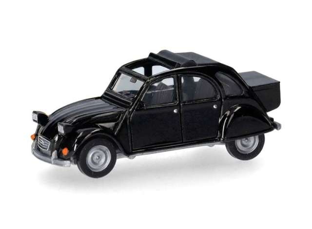 Pre-Order – Citroen 2CV Queue, black 1:87 Herpa Model (herpa027632-007) – ETA. September 2026