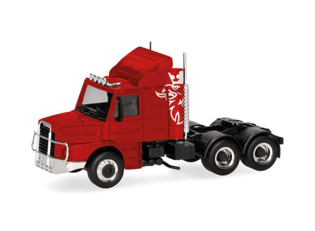 Pre-Order – Scania Hauber/Torpedo 142 3a. (6x4), red 1:87 Herpa Model (herpa319416-002) – ETA. September 2026