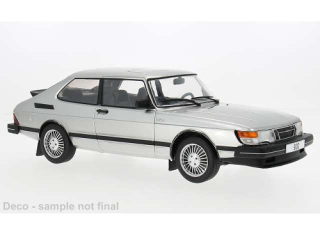 Pre-Order – 1981 Saab 900 Turbo, silver 1:18 MCG Model (MCG18671) – ETA. July/August 2026