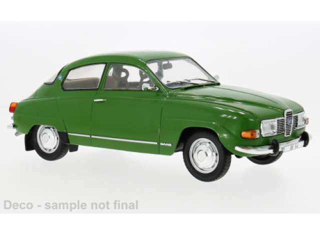 Pre-Order – 1970 Saab 96 V4, green 1:18 MCG Model (MCG18655) – ETA. July/August 2026