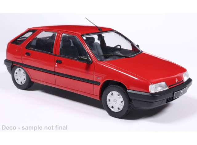 Pre-Order – 1991 Citroen ZX, red 1:24 Whitebox Model (WB124279) – ETA. July/August 2026