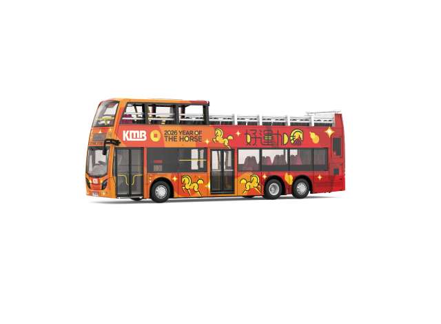 Pre-Order – KMB ADL Enviro500 MMC 12M Open-top Bus *Year of the Horse 2026*, various 1:110 Tiny Toys Model (TinyKMB2026128) – ETA. September 2026