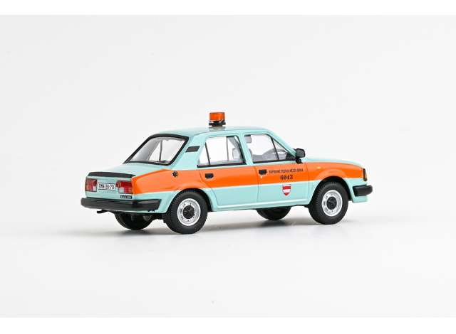 Pre-Order - 1:43 Abrex 1984 Skoda 120L Municipal Transportation Company Brno, Blue/Orange AB143ABSX-712XJ2 Stocks Due Jul / Aug