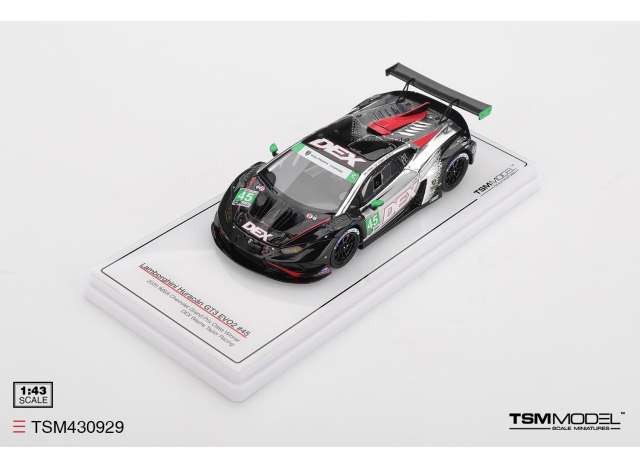 Pre-Order – 2025 Lamborghini Huracan GT EVO2 #45 Dex Wayne Taylor Racing Chavrolet Grand Prix Class Winner, various 1:43 TrueScale Model (TSM430929) – ETA. September 2026