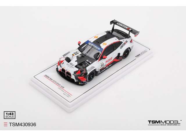 Pre-Order – 2025 BMW M4 (G82) GT3 EVO #38 Team WRT Road To Le Mans, various 1:43 TrueScale Model (TSM430936) – ETA. September 2026