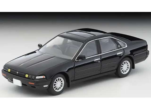 Pre-Order – 1988 Nissan Cefiro Sports Cruising, black 1:64 Tomica Limited Vintage Model (TLV-N335b) – ETA. September 2026