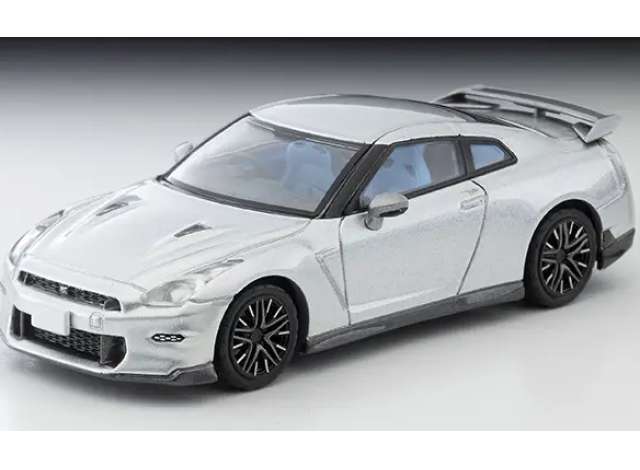 Pre-Order – 2025 Nissan GT-R Premium edition, silver 1:64 Tomica Limited Vintage Model (TLV-N350a) – ETA. September 2026