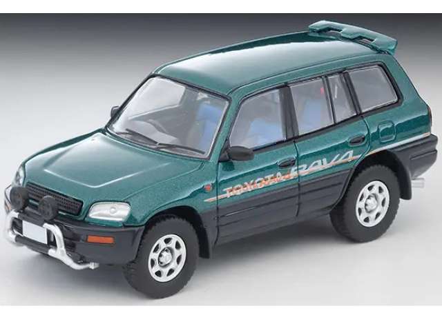 Pre-Order – Toyota RAV4J V, green/gray 1:64 Tomica Limited Vintage Model (TLV-N354d) – ETA. September 2026