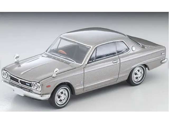 Pre-Order – 1971 Nissan Skyline Hardtop 2000GT, silver 1:64 Tomica Limited Vintage Model (TLV-N357a) – ETA. September 2026