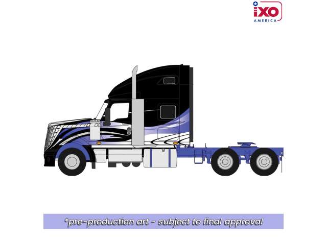 Pre-Order – 2010 International Lonestar, black/blue 1:64 IXO America Model (ixoU64TR035) – ETA. January/February 2027