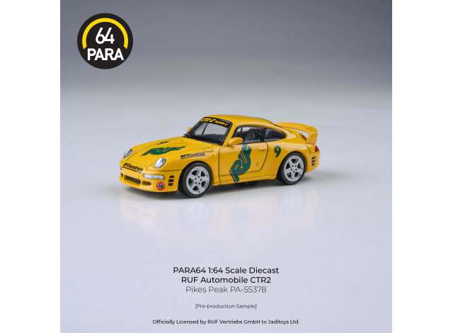 Pre-Order – RUF CTR2 *Left hand drive*, Pikes Peak 1:64 Para64 Model (pa55378) – ETA. July/August 2026