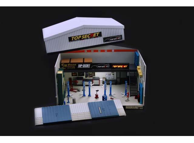 Top Secret Diorama Set (TAS HK25), various 1:64 BM Creations Model