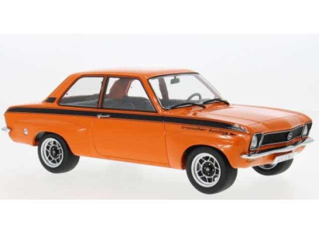 Pre-Order – 1973 Opel Ascona A, orange/black 1:18 MCG Model (MCG18839) – ETA. July/August 2026
