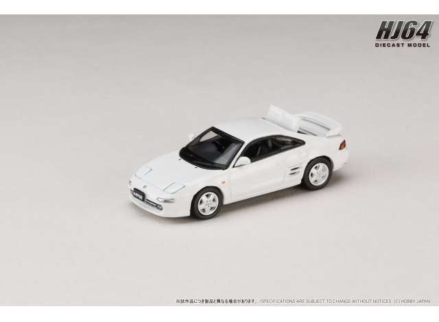 Pre-Order – 1996 Toyota MR2 (SW20) GT-S, super white II 1:64 Hobby Japan Model (HJ641045W) – ETA. October/November 2026