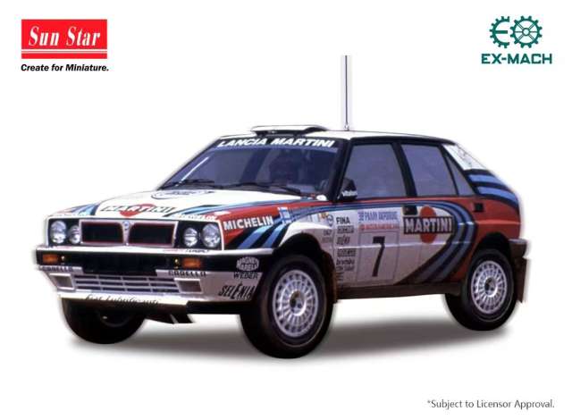 Pre-Order – 1991 Lancia Delta Integrale 16V #7 J.Kankkunen/J.Piironen Winner Acropolis Rally, various 1:18 SunStar Model (sun3132) – ETA. December 2026