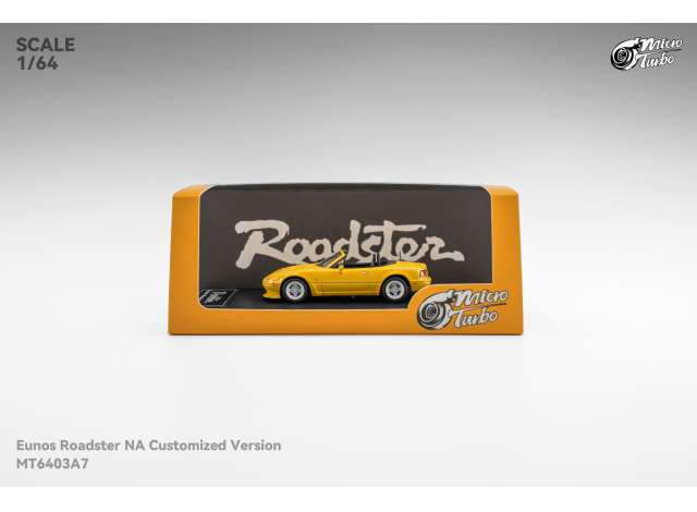 Pre-Order – Custom MX5, metallic yellow 1:64 Microturbo Model (MT6403A7) – ETA. September 2026