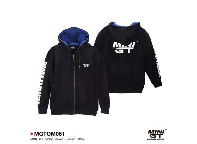 Pre-Order – MINI GT Hooded Jacket Classic, black 1:0 Mini GT Model (MGTOM061-XL) – ETA. October/November 2026