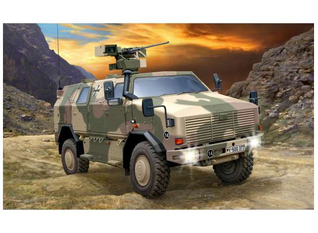 Pre-Order – Dingo 2 GE A3.3 PatSi, Level 4 plastic modelkit 1:35 Revell - Germany Model (revell63370) – ETA. December 2026