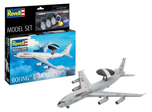 Pre-Order – Boeing E-3A Sentry, Level 4 plastic modelkit 1:144 Revell - Germany Model (revell63794) – ETA. September 2026