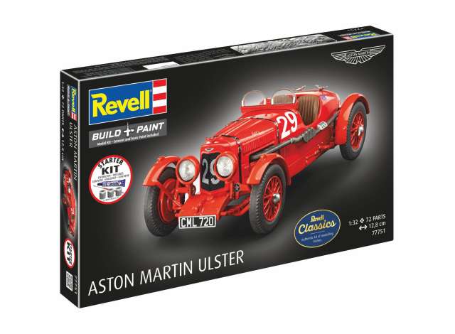 Pre-Order – Starter Kit Aston Martin Ulster, Level 5 plastic modelkit 1:32 Revell - Germany Model (revell77751) – ETA. November 2026