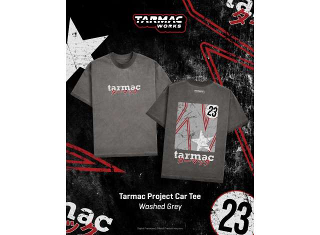 Pre-Order – Tarmac T-shirt, grey 1:0 Tarmac Model (TC-TMTEE1L) – ETA. November 2026