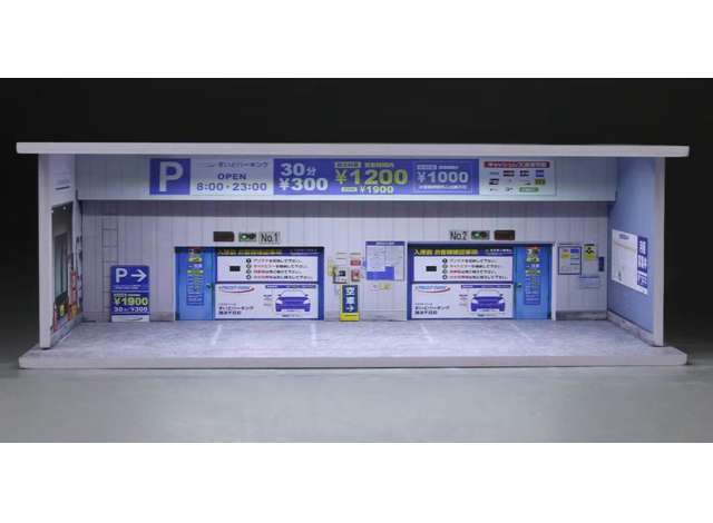 Pre-Order – Diorama Underground parking B, various 1:64 Black Box Diorama Model (MO914417) – ETA. October/November 2026