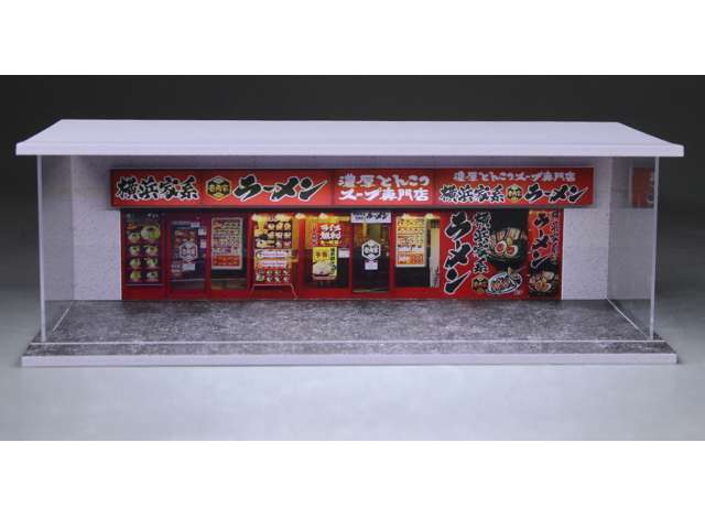 Pre-Order – Diorama Ramen shop with light, various 1:64 Black Box Diorama Model (MO914421) – ETA. October/November 2026