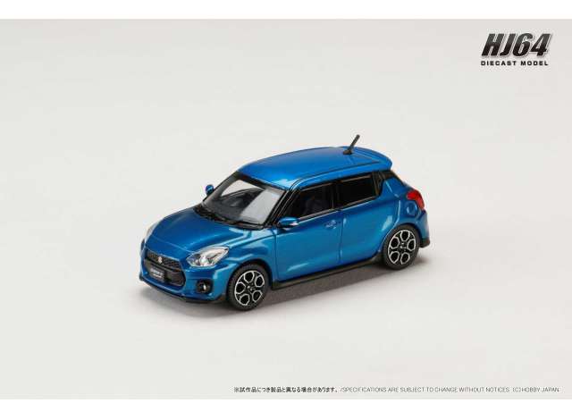 Pre-Order – Suzuki Swift Sport (ZC33S), speedy blue metallic (zwg) 1:64 Hobby Japan Model (HJ641083ABL) – ETA. October/November 2026