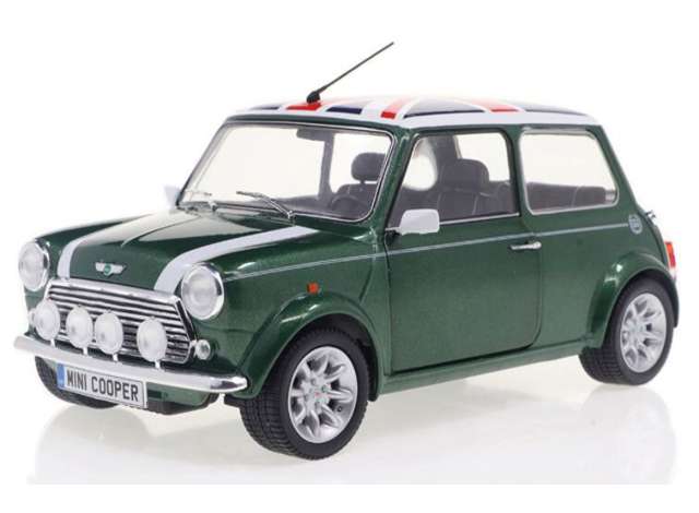 Pre-Order – 1997 Mini Cooper Sport, British racing green 1:18 Solido Model (soli1800612) – ETA. September 2026
